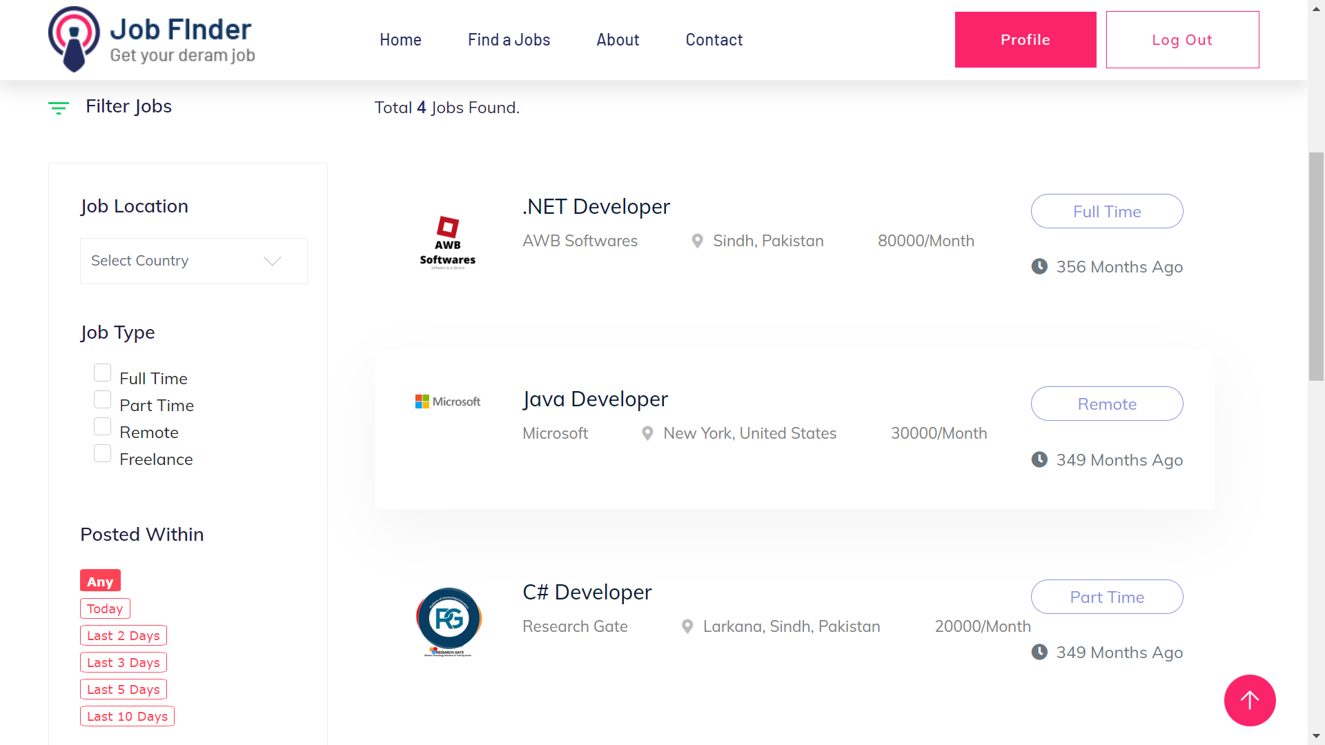Online-Job-Portal